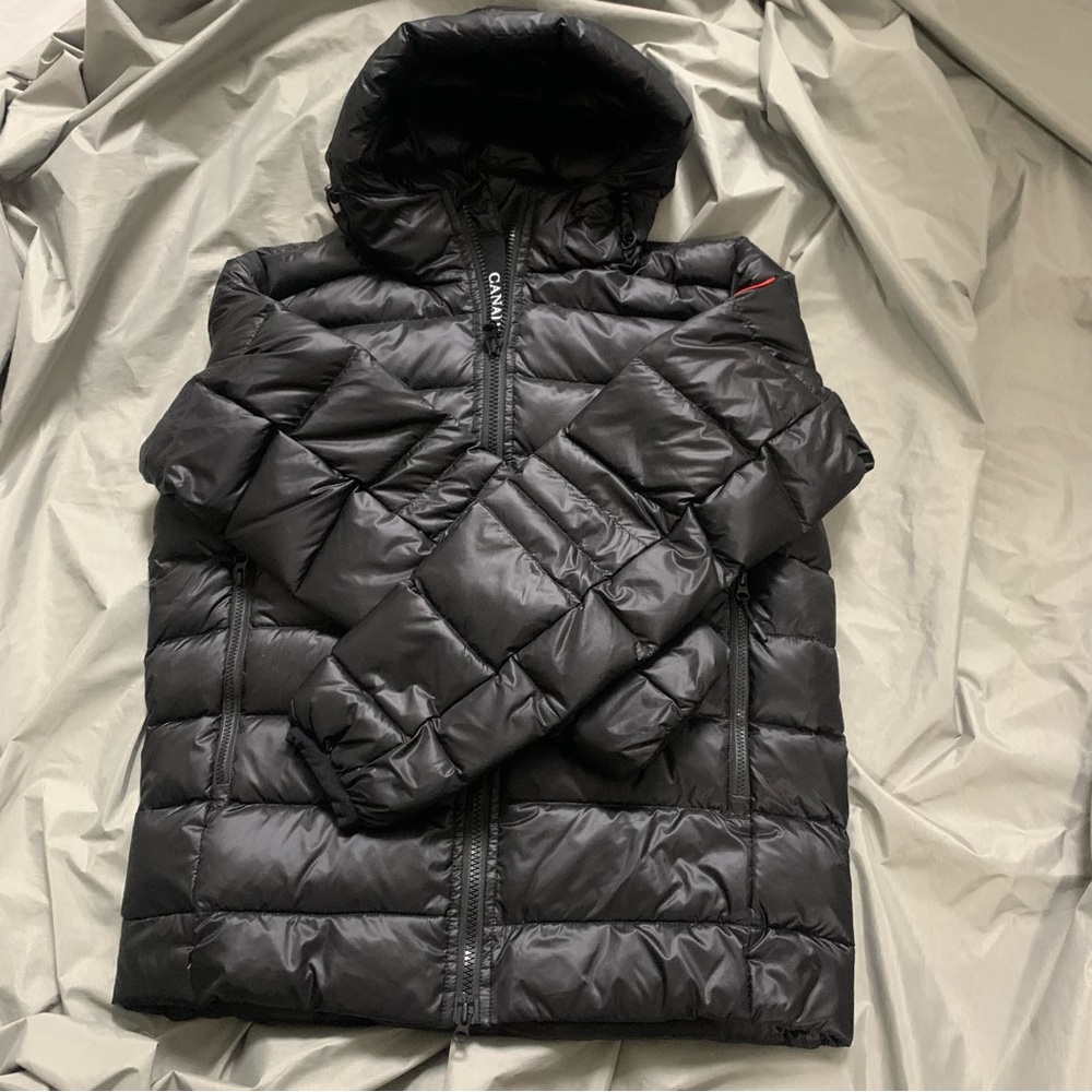 Canada Goose Black Puffer Jacket - Picture 1 of 9
